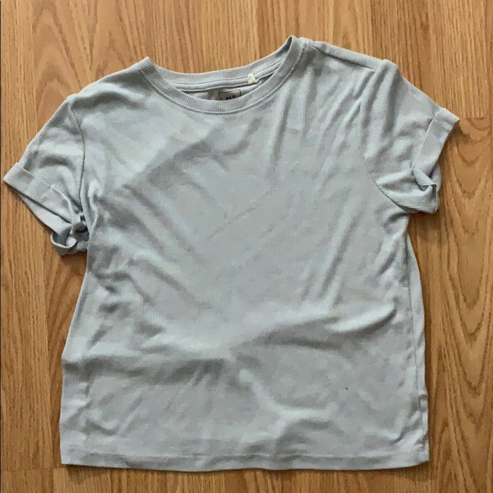 Light blue Pacsun crop top